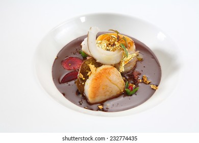 Food Gourmet Scallop Gold