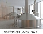 food industry brewery - fermentation tanks and beer brewing plants 