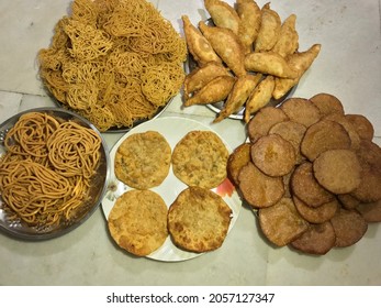 Food Items With General Flour For Festivals Like Sankranti, Dasara, Dipawali For Telugu People