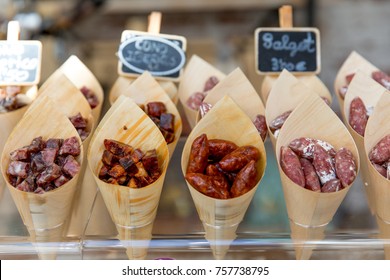 Food In A Little Store In Marbella (Andalusia, Spain)