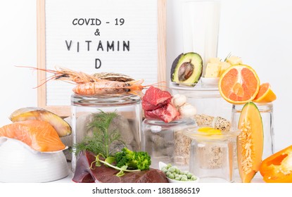 Food Natural Sources Rich Of Vitamin D, Food Resistance To Viruses, Boost Immune System, Protect Against Covid 19