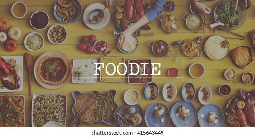 Food Party Foodie Dining Meal Concept