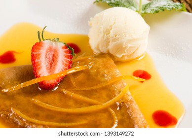 Food Photography - Crêpe Suzette