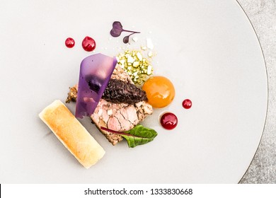 food plate dish elegant exclusive gourmet restaurant