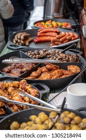 Food At Prague Christmas Market