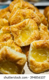 Food Was Prepared For The Wedding Dinner.Pineapple Danish