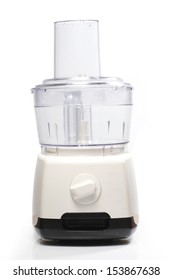 Food Processor On White Background 