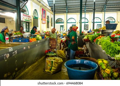 Food Products For Sale In Central Market, Maputo, Mozambique. February 2017.