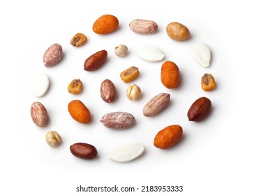 Food Roastery Kernels Roasted Mixed Nuts Set with Cashew Almond Coated Peanuts Cri Cri Chickpea Corn and Pumpkin Seed - Shutterstock ID 2183953333