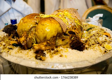 Food From Saudi Wedding Party -camels