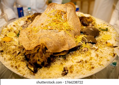 Food From Saudi Wedding Party -camels