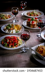 Food Served In A Restaurant For The Party