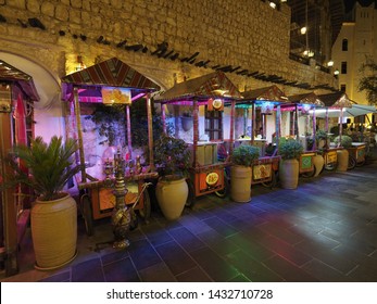 Food Stalls At Souq Waqif, Doha, Qatar