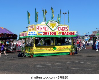 Food Stand At County Fair