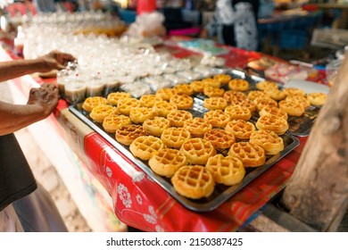 Food At A Street Market In The Evening In Krabi,Thai Food