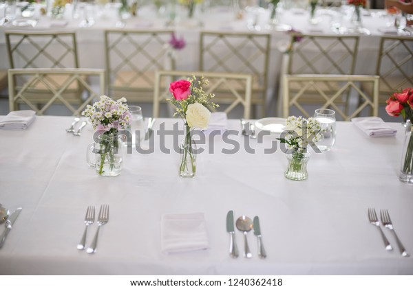 Food Table Decoration Party Food Table Stock Photo Edit Now