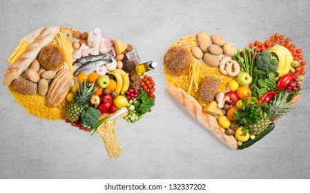 Food for thought and heart - Shutterstock ID 132337202