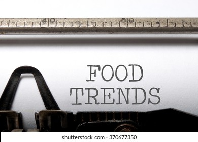 Food Trends 