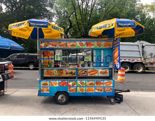 Food Trucks Vendors New York City Stock Photo Edit Now