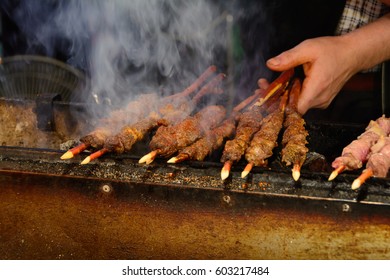 Food In Xi'an Muslim Quarter, China, October 2016.