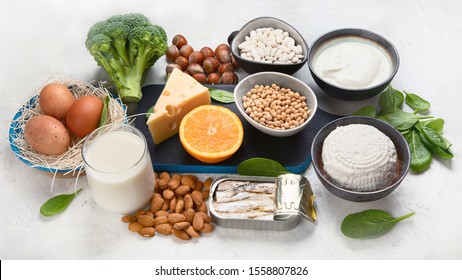 Foods High in Calcium for bone health, muscle constraction, lower cancer risks, weight loss. 