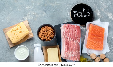 Foods Rich Fats Main Food Group Stock Photo 1730806912 | Shutterstock