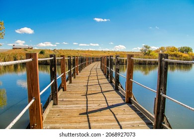 Foot Bridge In Rocky Mountain Arsenal