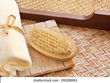 Foot Brush And Bath Scrub