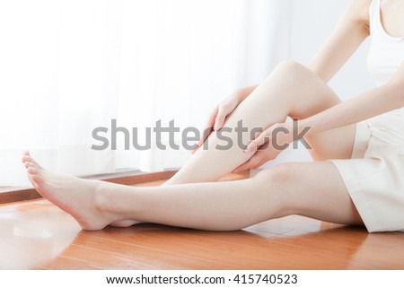 Foot care , feet , legs , Leg , woman