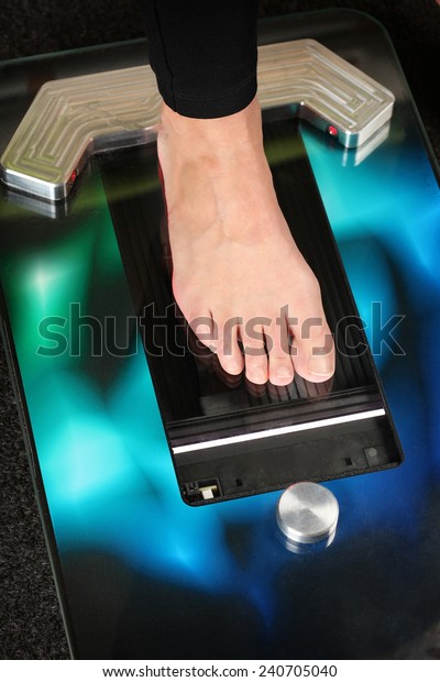 3d Foot Scanner Orthotics Stock Photo 