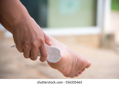 Foot Scrub Yourself