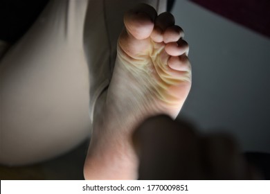 Wrinkled nylon soles