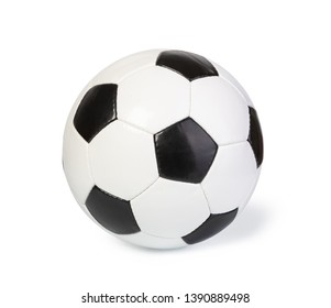 Football Ball, Isolated On White