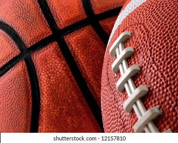Football And Basketball
