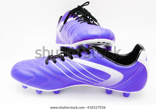 Football Boots On White Background Stock Photo 418327036 | Shutterstock