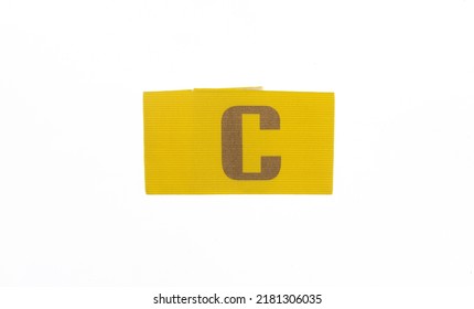 Football Captain Armband Isolated On White Background