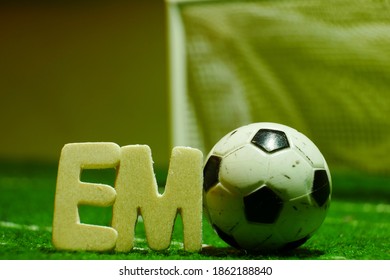 Football EM European Championship Ball Soccer Goal