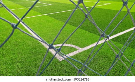 Football Field Artificial Grass Stock Photo 593824718 | Shutterstock