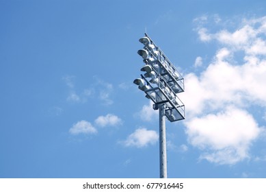 Football Field Lights - Day Time