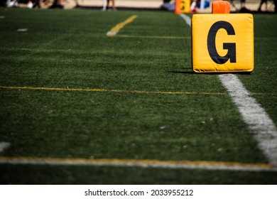 Football Field On Opening Gameday