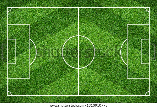 Football Field Soccer Field Background Green Stock Photo 1310910773 ...