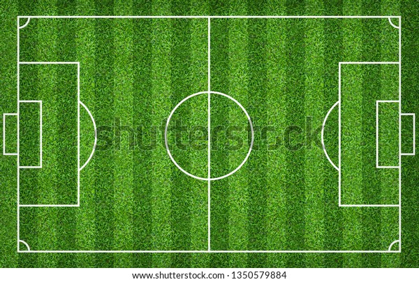 Football Field Soccer Field Background Green Stock Photo 1350579884 ...