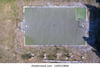football field, sports ground