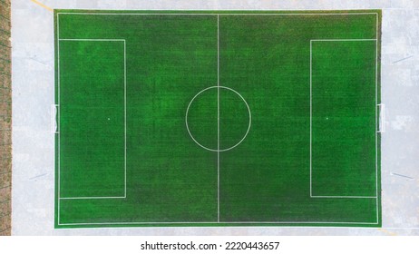 Football Field Top View. Football Field Photo, Download Football Field Stock Photos