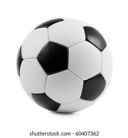 Football. Isolated On White Background.