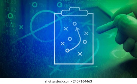 football manager tactics , soccer intruction and sport education - Powered by Shutterstock