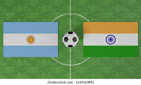 india vs argentina football 2 1 lineup