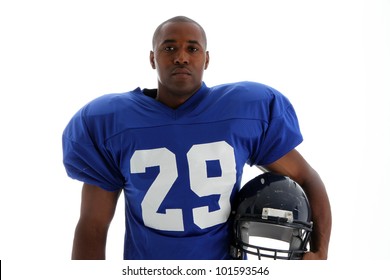 Football Player shot on a white background - Powered by Shutterstock