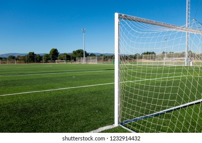 Football Soccer Field In A Big Sports Complex