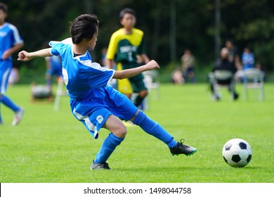 football soccer game in japan
